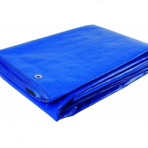 Тент ПВХ 500 гр/м2, размер 6×10м с люверсами